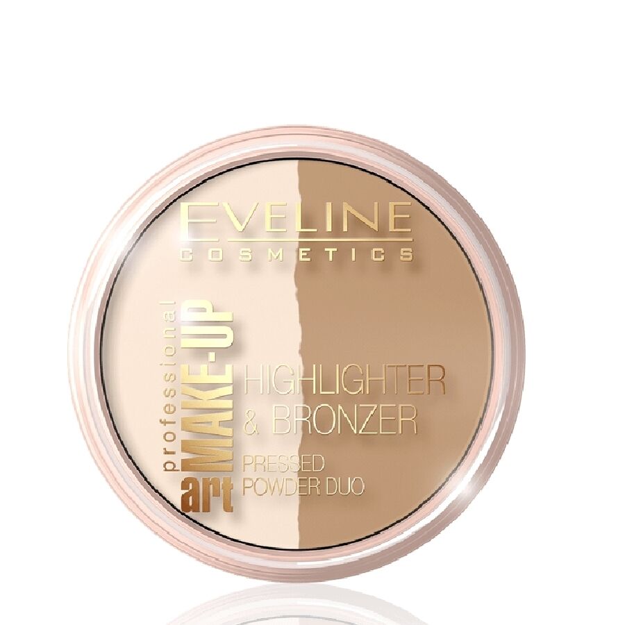 EVELINE - ART. MAKE-UP POWDER DUO NO 56 GLAM LIGHTFALSE Face - Makeup 