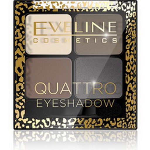 Quattro Eyeshadow Palette 10 Eveline Eyes - Makeup 