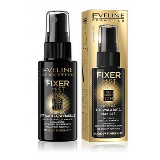 Fixing Mist HD 24H No Alcohol Eveline Fixing Spray 