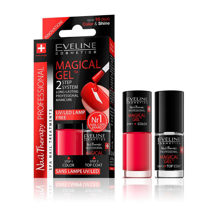 EVELINE- SPA NAIL THERAPY MAGICAL GEL 2X5ML NO 20 Nails - Makeup 