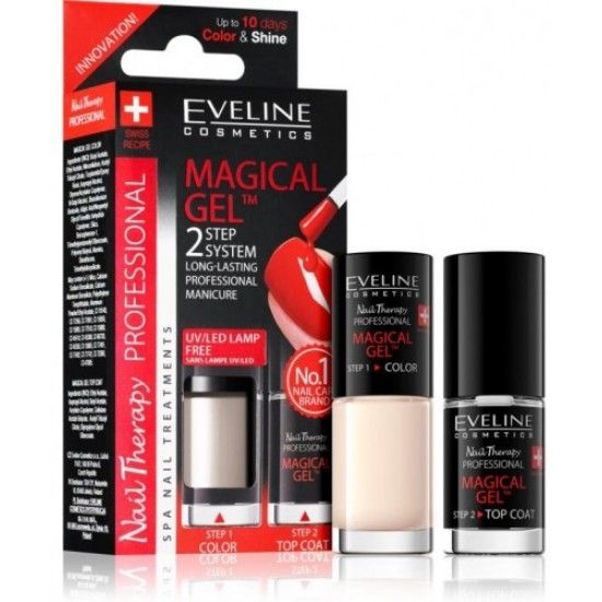 EVELINE- SPA NAIL THERAPY MAGICAL GEL 2X5ML NO 80 Nails - Makeup 