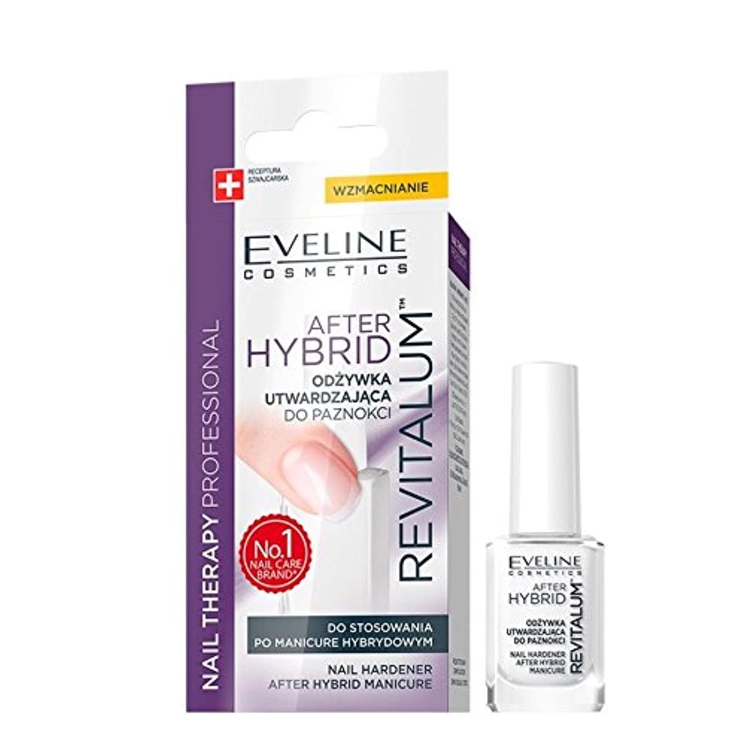 EVELINE- NAIL THERAPY REVITALUM AFTER HYBRID NAIL HARDENER 12ML Nails - Makeup 