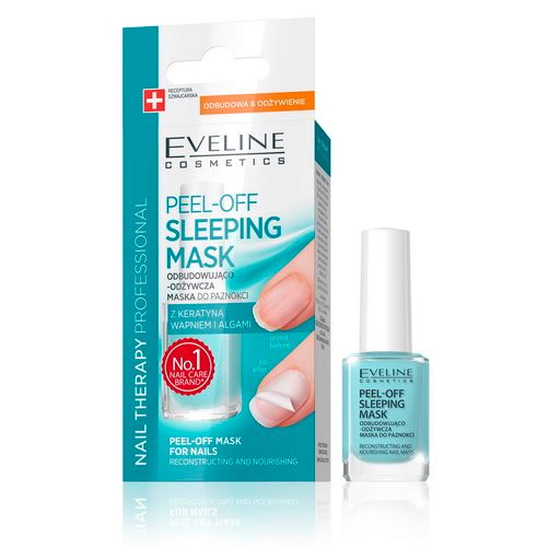 EVELINE- NAIL THERAPY PROFESSIONAL PEEL-OFF SLEEPING MASK FOR NAILS 12ML Nails - Makeup 