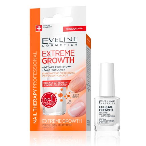 EVELINE- NAIL THERAPY PROTEIN EXTREME GROWTH 12ML Nails - Makeup 