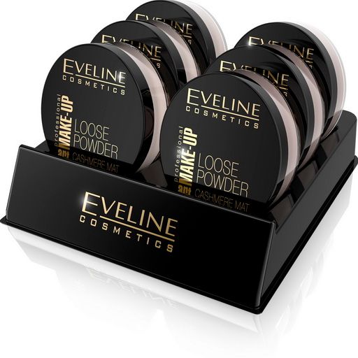 EVELINE-ART PROFESSIONAL MAKE-UP LOOSE POWDER PACK 6 PCS Face - Makeup 