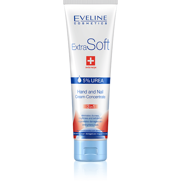 Extra Soft 3in1 Urea Hand & Nail Cream Eveline Hand Cream 100 ml