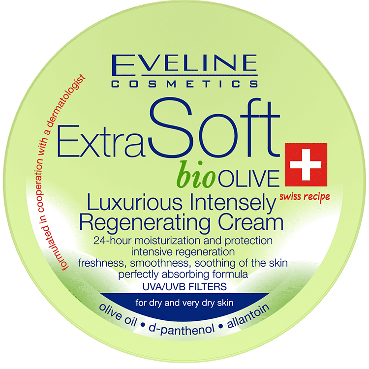 Extra Soft Olive Cream  Eveline Body Cream 200 ml