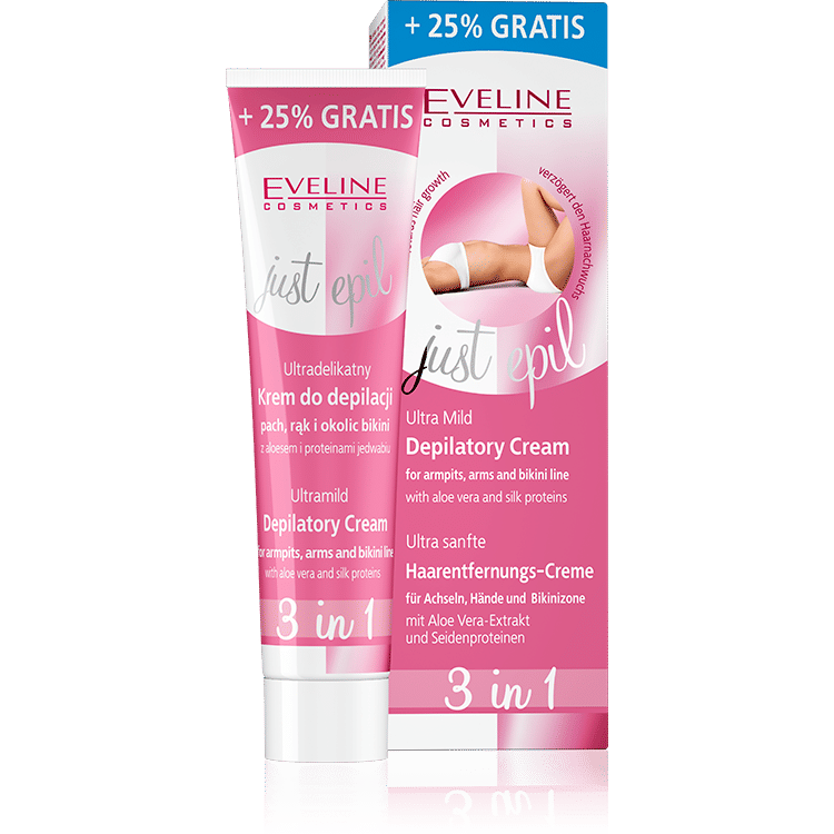Ultra Mild Hair Removal Cream Eveline Depilatory Cream 125 ml