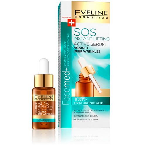 Facemed SOS Hyaluronic Acid Serum Eveline Face Cream 18 ml
