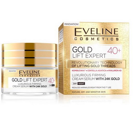 Gold +40 Lift Expert Eveline Face Cream 50 ml