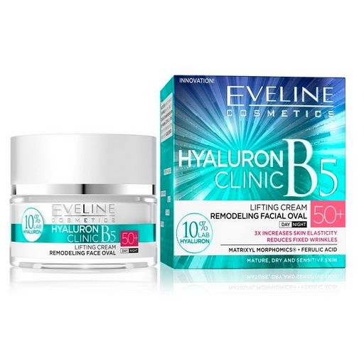 Hyaluron Day & Night SPF8 Eveline Face Cream 50 ml