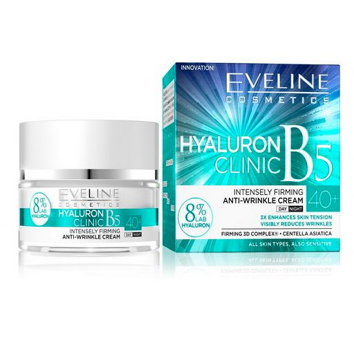 Hyaluron 40+ Day & Night SPF8 Eveline Face Cream 50 ml