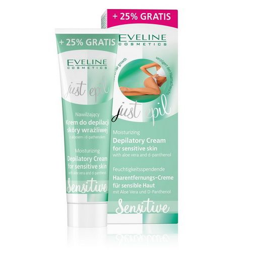 Just Epil Moisturizing Gel Eveline Depilatory Cream 125 ml