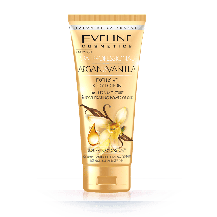Argan Vanilla Eveline Body Lotion 200 ml