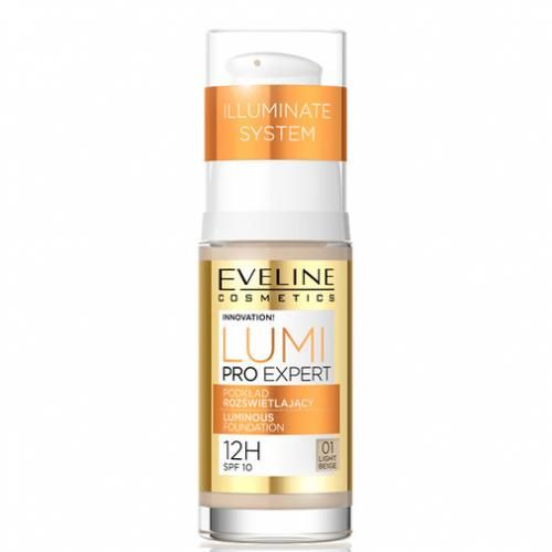 Lumi Pro Expert 12H SPF10 01 Eveline Foundation 