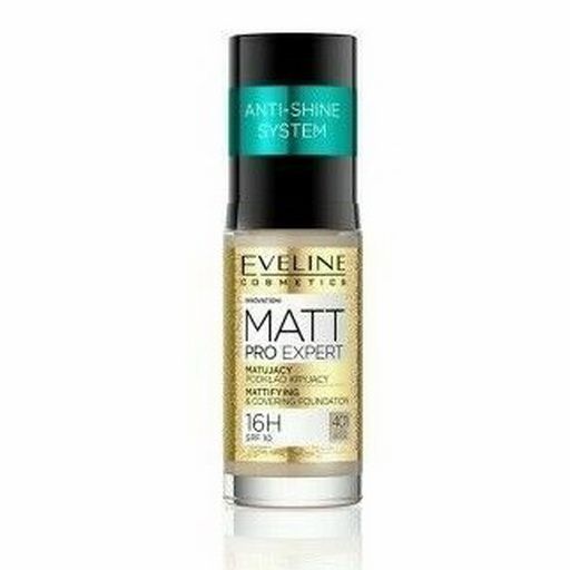 Matt Pro Expert Foundation 401 Cool Beige Eveline Foundation 