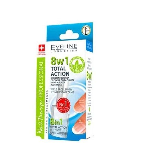 SPA Nail 8in1 Total Action Eveline Nail Treatment 12 ml