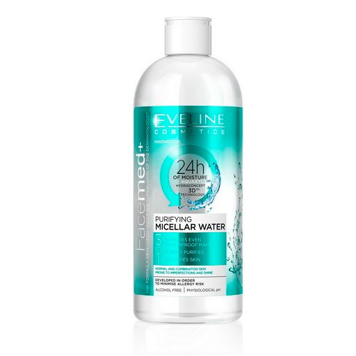 Facemed Micellar Cleansing Water  Eveline Micellar Water 400 ml