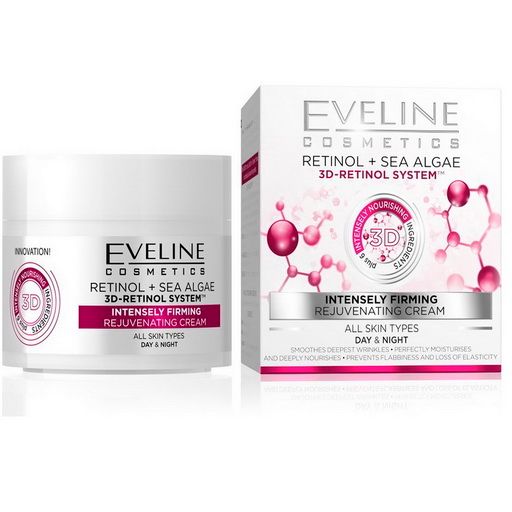 Retinol + Sea Algae Day & Night Eveline Face Cream 50 ml