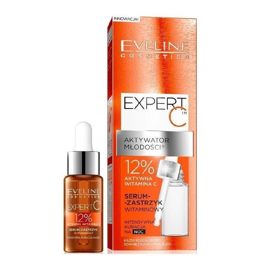 Expert C Night Serum Eveline Face Serum 18 ml