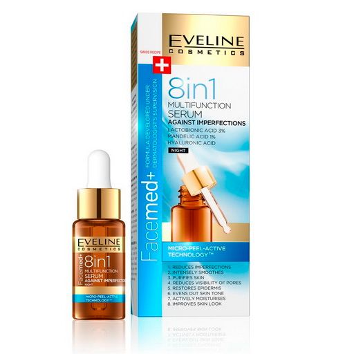 Facemed+ 8in1 Anti-Imperfection Serum Eveline Face Serum 18 ml