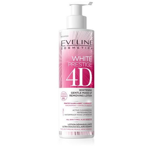 White Prestige 4D Makeup Remover 245ml Eveline Makeup Remover 245 ml