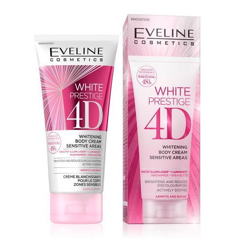 White Prestige 4D Sensitive Areas Eveline Body Lotion 100 ml