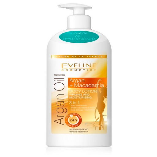 Argan & Macadamia Body Lotion 3 Eveline Body Lotion 350 ml