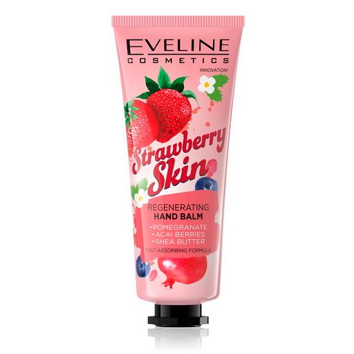 Strawberry Hand Balm  Eveline Hand Cream 50 ml