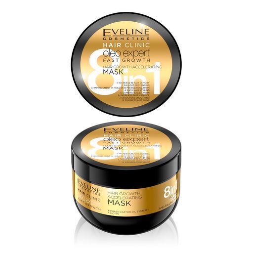 Oleo Expert Fast Growth 8in1 Eveline Mask 300 ml