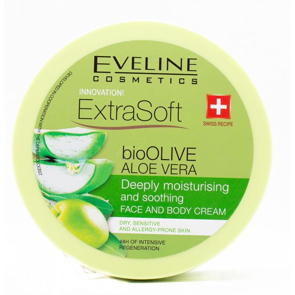 Soft Bioolive Aloe Vera Eveline Body Cream 175 ml