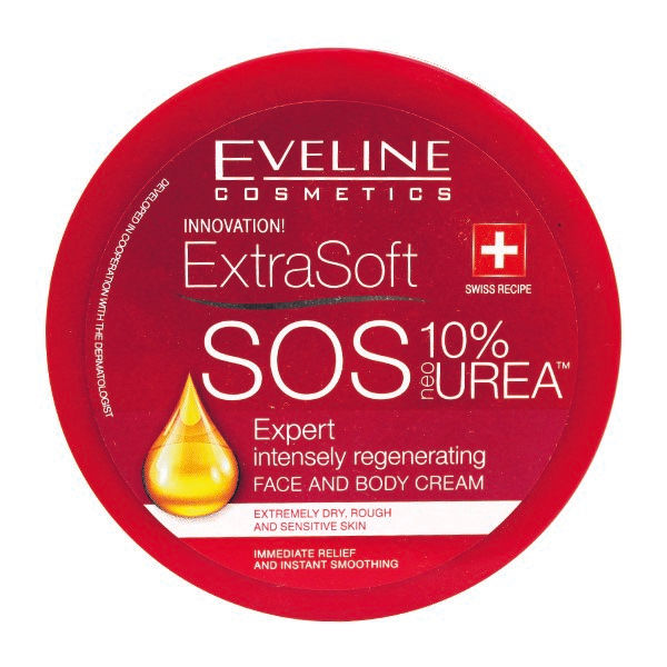 Extra Soft SOS 10% Urea Cream 175ml Eveline Body Cream 175 ml