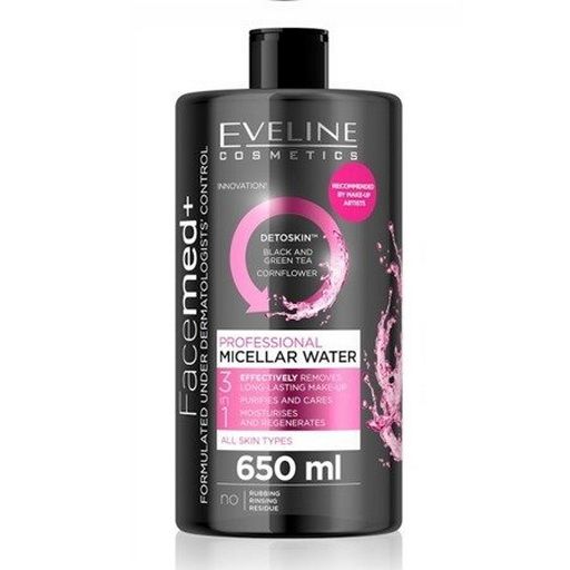 Facemed+ Micellar 3in1 6 Eveline Makeup Remover 50 ml