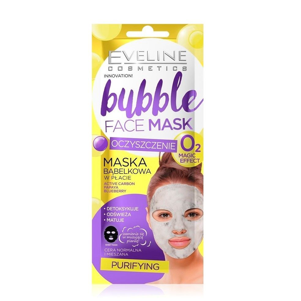 Bubble Face Mask Eveline Face Mask 7 ml