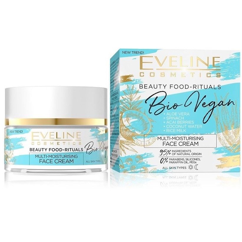Bio Vegan Moisturising Cream Eveline Face Cream 50 ml