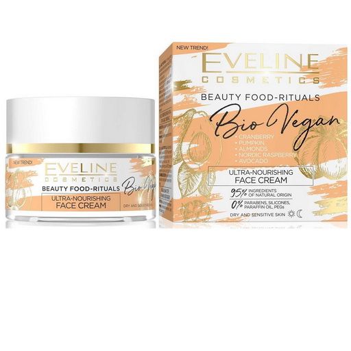 Bio Vegan Ultra Nourishing Cream Eveline Face Cream 50 ml