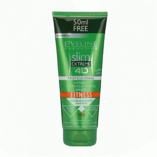 Slim 4D Fitness Firming Cream Eveline Body Serum 250 ml