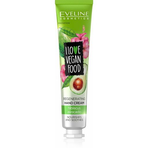 Vegan Hand Cream Avocado & Hibiscus Eveline Hand Cream 50 ml