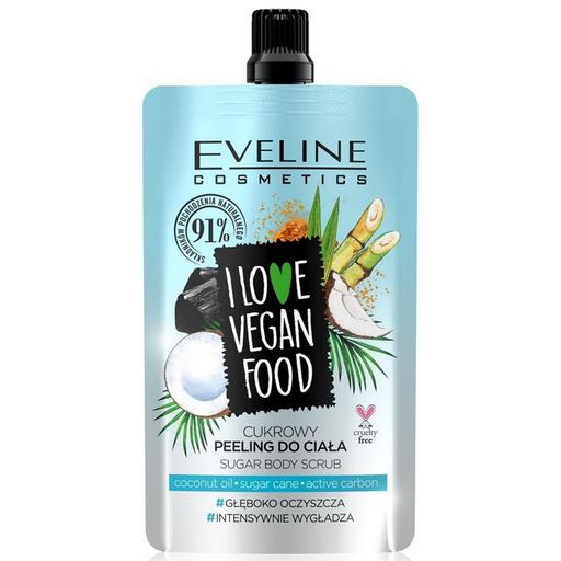Vegan Coconut Detox Body Scrub 75ml Eveline Scrub 75 ml