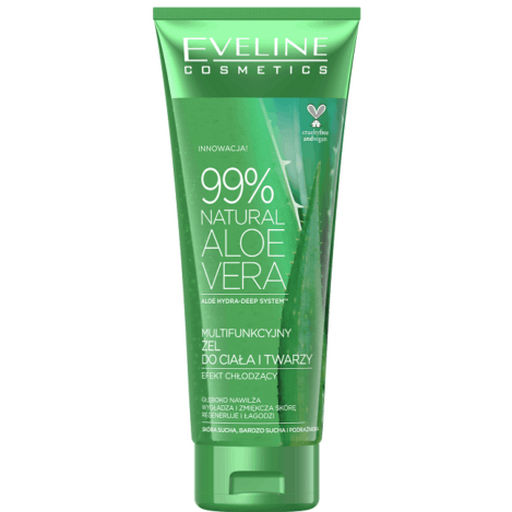 Natural Aloe Vera Body & Face Eveline Shower Gel 250 ml