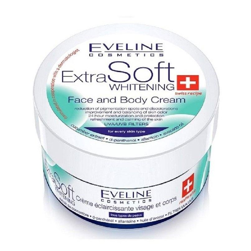 Extra Soft Whitening Face & Body  Eveline Body Cream 100 ml