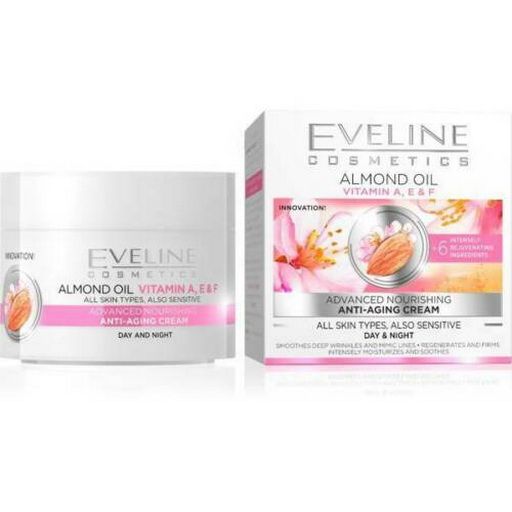 Almond Oil Anti-Aging Cream Eveline Face Cream 50 ml