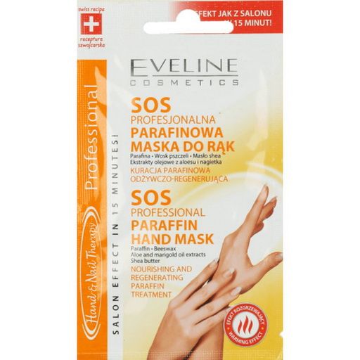 SOS Paraffin Hand Mask 7ml Eveline Hand Mask 7 ml