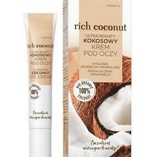 Rich Coconut Eye Cream  Eveline Eye Cream 20 ml