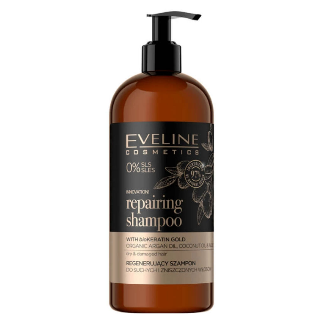 Organic Gold Repair Cream Eveline Shampoo 500 ml