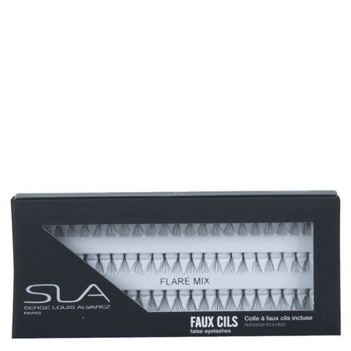 False Eyelashes Implants Noirs 3 Long _SLA Lashes 