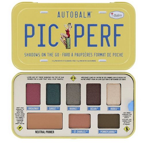 Balm Auto Balm Primer, Matte Shimmer Shadows _TheBalm Palette 