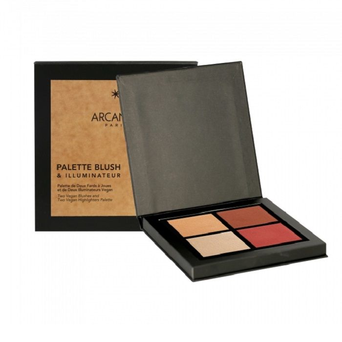 PALETTE BLUSH ILLUMINATEUR  LABVEGETAL 001 LES ESSENTIELS Blush 