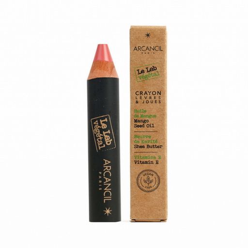 CRAYON LبVRES & JOUES LABVEGETAL 001 ROSE LITCHI Lip Liner 