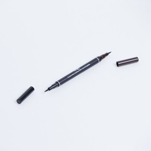 Double Wear With Two Ink System Black Brown Eye Liner 